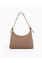 Women's Faux Leather Zippered Shopper Hand and Shoulder Bag Baguette Model Women's Bag - 2