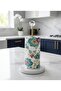 Decorative Marble Base Paper Towel Holder, Napkin Roll Paper Towel Organizer