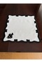 Delikişi Service Presentation Napkin. 35X35 cm Square. Evalı Model (1 Piece) Black Embroidered - 7
