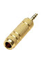 2-Piece Jack Converter - Large to Small Jack Converter (6.3 mm Tip Converts to 3.5mm Uca) - 4