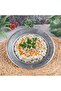 18 cm 3 Pcs 430 Quality Chrome Steel Round Serving Plate - Stylish Presentation Plate for Salad, Appetizers, Meatballs - 7