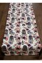 Digital Printed Stain-Resistant Embroidery Effect Floral Italian Houses 40 X 140 Runner - 3