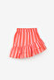 Orange Striped Girls' Crop Skirt Double Set - Cora - 7