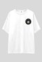 Chaos & Mood Club Oversize T-Shirt |   Unisex 100% Cotton Fun Graphic and Slogan Print Tee