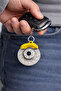Disc Brake Shaped Keychain with Movable Design - 3