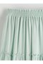 Two Mt Shop Quality Green Girls' Layered Skirt with Elastic Waist - 2