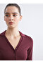 Esvab • Modern & Distinctive Devrik Roba Collar Women's Ribbed T-Shirt - 3