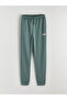 Green Elastic Waist Boys Jogger Sweatpants - 3