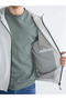 Gray Standard Mold Hooded Men's Raincoat - 4