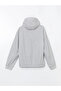Gray Standard Mold Hooded Men's Raincoat
