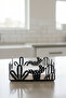 Decorative Metal Napkin Holder with Cactus Figure - 2