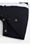 Infant Boys’ Waistcoat, Shirt & Bow Tie Mock Romper 3 pc Set (Navy Blue) - 7