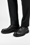 100% Genuine Leather Black Casual Comfortable Classic Men's Shoes Luass28Al0043 - 3