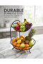 2-Tier Fruit Basket RF13044 for Fruits and Vegetables, Stainless Steel Organizer - 2