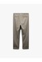 Folded Leg Pocket Detail Waist Lace-Up Sweatpants - 4