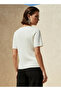 Regular Fit Peplum Top with Embellished Detail - 4