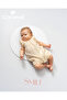 100% Cotton Baby Girl Romper Muslin Fabric Ruffled Embroidered Summer Romper - 2