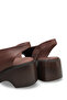 Belavaliaza Brown Women's Daily Stylish Comfortable Sole Genuine Leather Sandals - 5