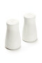 White Ceramic Tabletop Salt & Pepper Shakers