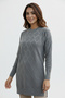 Patterned Tunic N3288 Gray