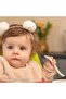 Ergonomic Feeding Spoon and Fork Set White & Owl, 6 Months+ Double - 5