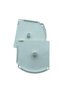 Closed Case Curtain Square Stopper Large Box White Cover Set - 7