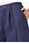 Wide-Leg Pleated Trousers - 3