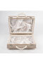 Velvet Chest Dowry Box Quran Box (Mink, Hollow Box) - 3