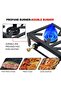 Restaurant Grade 3 Burner Gas Stove Cast Iron Frame Strong and efficient cooking equipment suitable - 4