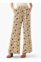 Wide-Leg Trousers with Sequin Embellishment - 2
