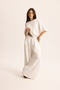 Flex White Oversize T-Shirt Tracksuit Set
