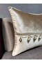 Woven Velvet Atlas Mink Beaded Tassel 43X43 Square - 5