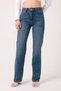 Uca Jean Women's High Waist Casual Straight Cut Jean Denim Pants - 4
