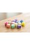 6mm Acrylic Cube Beads Mixed Color Jewelry Material 25 Pcs B:123 - 2