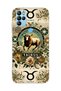 General Mobile Gm 21 Pro Compatible Transparent Phone Case with Taurus Pattern