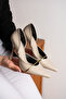 JADE Burgundy Gold Accessory Elegant Women's Stiletto – Pointed Toe Stiletto Heel - 5