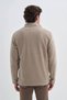 Half Turtleneck Thick Fleece Regular Fit Sweatshirt - 3