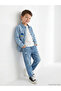 Loose Fit Ripped Detailed Boys' Jean Pants (S6)