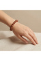 100% Natural Brown Star Stone Bracelet - Confidence, Tenacity, and Knowledge Natural Stone Bracelet (8mm) - 2