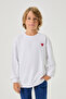Boy White Sweatshirt - 2