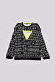 Boy Patterned Sweatshirt - 5