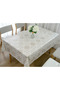 Tablecloth with Pvc Lace Appearance, Easy to Clean, Non-Slip, Liquid-Proof, Without Holes. - 8