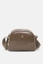 Women's Dark Mink 3-Compartment Quality Lined Daily Crossbody and Shoulder Bag - 4