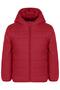 Ray Patterned Shiny Coat for 6-9 Years - Red 9-10 Years