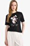 Regular Fit Crew Neck Floral Short Sleeve T-Shirt G9257Ax26Sp - 3