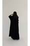 MWT1025 - عبايه بتدخيله لنن مطرز - 2