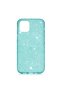 iPhone 12 Pro Compatible Case Silvery Protective Cover - Green - T15284