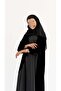MWT801 - عباية مخمل مع تدخيلة