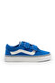 Children's Unisex Cobalt Blue Rubber Sole Comfortable Fit Double Velcro Shoes - 6