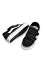 Children's Unisex Black Rubber Sole Comfortable Fit Double Velcro Shoes - 3